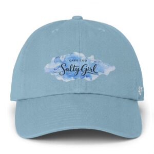 Salty Girl Cape Cod Cap — Light Blue 'Salty Girl'